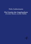 Cover: Die Gesetze der Angelsachsen - Vero Verlag