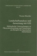 Cover: Landschaftsanalyse und -bewertung mit GIS - Deutsche Akademie f&uuml;r Landeskunde