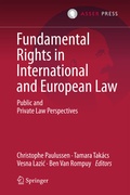 Abbildung von: Fundamental Rights in International and European Law - T.M.C. Asser Press