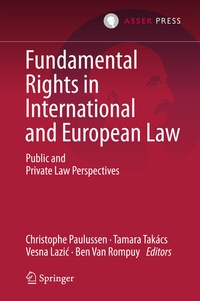 Abbildung von: Fundamental Rights in International and European Law - T.M.C. Asser Press