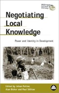 Cover: Negotiating Local Knowledge - Pluto Press