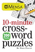 Cover: Mensa 10-Minute Crossword Puzzles - Workman Adult