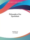 Cover: Philosophy of the Upanishads (1908) - Kessinger Publishing Co