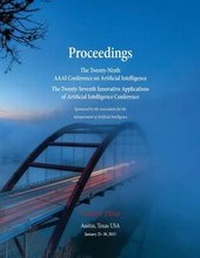 Enlarge image Cover: Proceedings of the Twenty-Ninth AAAI Conference on Artificial Intelligence and the Twenty-Seventh Innovative Applications of Artificial Intelligence Conference Volume Three - AAAI