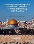 Cover: Proceedings of the Twenty-Fifth International Conference on Automated Planning and Scheduling - AAAI