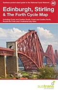 Cover: Edinburgh, Stirling & the Forth Cycle Map 40 - Sustrans
