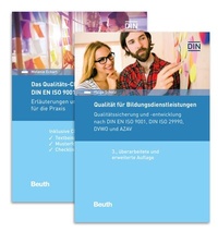 Abbildung von: Qualität für Bildungsdienstleistungen + Qualitäts-Checkheft für Trainer - DIN Media