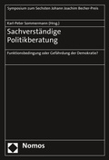 Cover: Sachverst&auml;ndige Politikberatung - Nomos