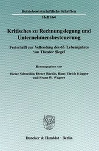 Abbildung von: Kritisches zu Rechnungslegung und Unternehmensbesteuerung - fibre