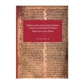 Cover: Politics and Land in Early Ireland - A Poem by Eochaid &Uacute;a Flainn: &Eacute;itset &aacute;es ecna a&iacute;bind - curach bh&aacute;n publications