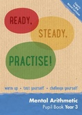 Cover: Year 3 Mental Arithmetic Pupil Book - Keen Kite Books