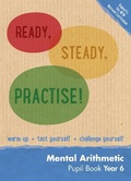Cover: Year 6 Mental Arithmetic Pupil Book - Keen Kite Books