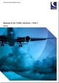 Cover: Manual of air traffic services part 1 - TSO