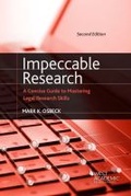 Cover: Impeccable Research, A Concise Guide to Mastering Legal Research Skills - West Academic Press