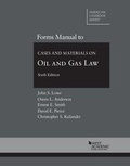 Cover: Forms Manual to Cases and Materials on Oil and Gas Law - West Academic Press