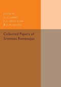 Cover: Collected Papers of Srinivasa Ramanujan - Cambridge University Press