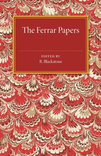 Enlarge image Cover: The Ferrar Papers - Cambridge University Press