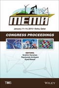 Cover: Proceedings of the TMS Middle East - Wiley-TMS