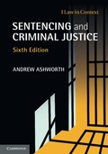 Bild: Sentencing and Criminal Justice - Cambridge University Press