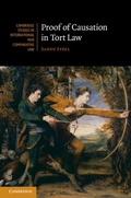 Cover: Proof of Causation in Tort Law - Cambridge University Press