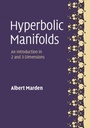 Cover: Hyperbolic Manifolds - Cambridge University Press