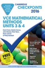 Cover: Cambridge Checkpoints VCE Mathematical Methods Units 3 and 4 2016 and Quiz Me More - Cambridge University Press