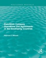 Cover: Petroleum Company Operations and Agreements in the Developing Countries - Routledge