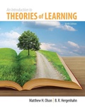 Cover: An Introduction to Theories of Learning - Routledge