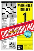Cover: Crossword Notepad + Calendar 2014 - Workman Publishing