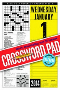 Enlarge image Cover: Crossword Notepad + Calendar 2014 - Workman Publishing