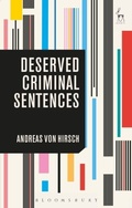 Bild: Deserved Criminal Sentences - Hart Publishing