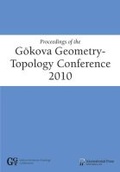 Cover: Proceedings of the Gokova Geometry-Topology Conference 2010 - International Press of Boston Inc