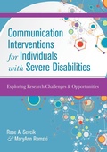 Cover: Communication Interventions for Individuals with Severe Disabilities - Brookes Publishing Co