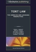 Cover: Tort Law - Vandeplas Pub.