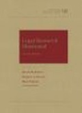 Cover: Legal Research Illustrated - Foundation Press