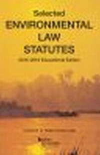 Abbildung von: Selected Environmental Statutes, 2015-16 - West Academic Press