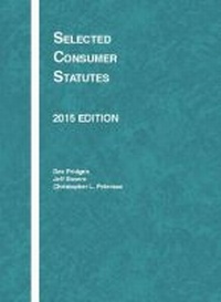 Abbildung von: Selected Consumer Statutes - West Academic Press