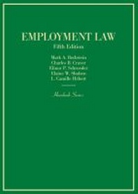 Enlarge image Cover: Employment Law - West Academic Press