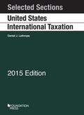 Cover: Selected Sections on United States International Taxation - West Academic Press
