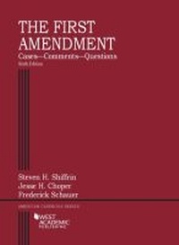 Enlarge image Cover: The First Amendment, Cases-Comments-Questions - West Academic Press