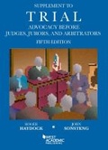 Cover: Supplement to Trial Advocacy Before Judges, Jurors, and Arbitrators - West Academic Press