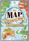 Cover: The Map Coloring Book - Silver Dolphin Books