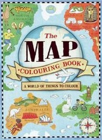 Enlarge image Cover: The Map Coloring Book - Silver Dolphin Books