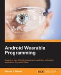 Cover: Android Wearable Programming - Packt Publishing