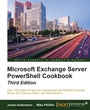 Cover: Microsoft Exchange Server Powershell Cookbook (Update) - Packt Publishing