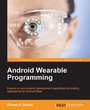 Cover: Android Wearable Programming - Packt Publishing