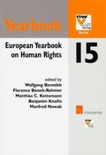 Cover: European Yearbook on Human Rights 15 2015 - Intersentia Ltd