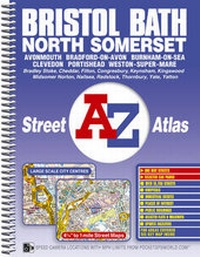 Abbildung von: Bristol, Bath and North Somerset Street Atlas - Geographers' A-Z Map Co Ltd