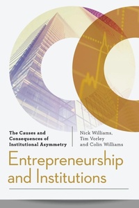 Enlarge image Cover: Entrepreneurship and Institutions - Rowman & Littlefield International