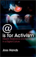 Cover: @ is for Activism - Pluto Press